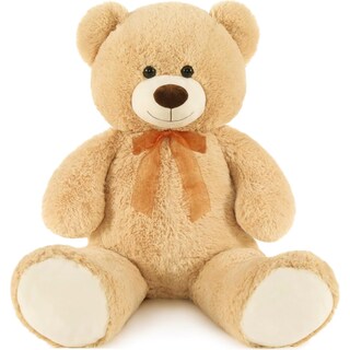 Foto 1 | Foto 1 | Peluche Morismos, Oso De Peluche Gigante, 90 Cm, Color Marrón Claro - Venta Internacional.