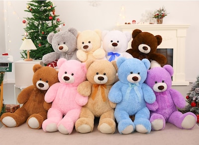 Foto 4 | Foto 4 | Peluche Morismos, Oso De Peluche Gigante, 90 Cm, Color Marrón Claro - Venta Internacional.