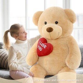 Foto 5 | Foto 5 | Oso De Peluche Tezituor De 150 Cm Con Corazón «te Amo» - Venta Internacional.
