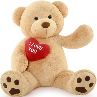 Foto 7 | Foto 7 | Oso De Peluche Tezituor De 150 Cm Con Corazón «te Amo» - Venta Internacional.