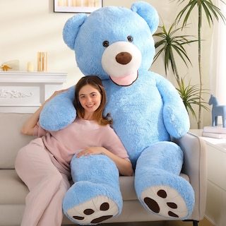 Foto 2 | Foto 2 | Peluche Gigante Maogolan De Peluche, 180 Cm, Azul, Regalo De San Valentín - Venta Internacional.