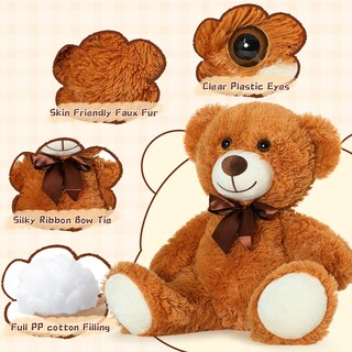 Foto 2 | Foto 2 | Animales De Peluche Morismos De 14 Pulgadas De Teddy Bears, 12 Paquetes - Venta Internacional.