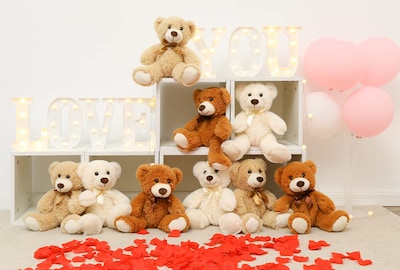 Foto 3 | Foto 3 | Peluches De Peluche Maogolan A Granel De 35 Cm, 9 Paquetes - Venta Internacional.