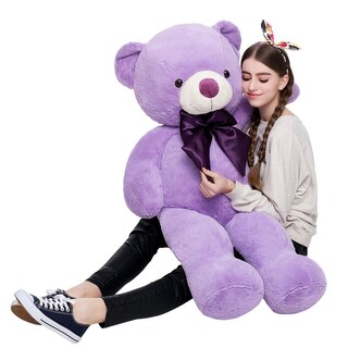 Foto 1 | Foto 1 | Peluche Gigante Mao Golan De Peluche Morado De 120 Cm - Venta Internacional.