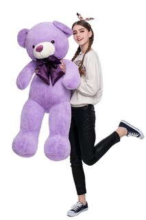 Foto 5 | Foto 5 | Peluche Gigante Mao Golan De Peluche Morado De 120 Cm - Venta Internacional.