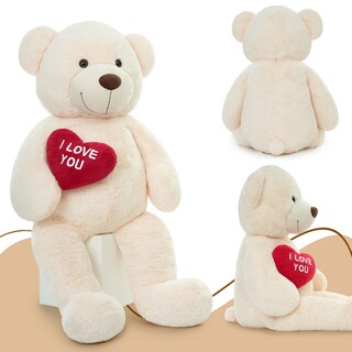 Foto 5 | Foto 5 | Oso De Peluche Mao Golan, Tamaño Grande, 152 Cm De Alto, Con La Letra «te Quiero», Corazón Rojo - Venta Internacional.