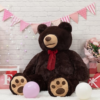 Foto 2 | Foto 2 | Peluche Teddy Bear Hollyhome Giant De 150 Cm Con Pata Bordada - Venta Internacional.