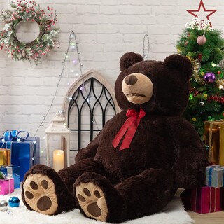 Foto 3 | Foto 3 | Peluche Teddy Bear Hollyhome Giant De 150 Cm Con Pata Bordada - Venta Internacional.