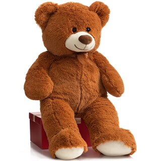 Foto 5 | Foto 5 | Oso De Peluche Gigante Teddy Bear Hollyhome, 90 Cm, Color Marrón - Venta Internacional.
