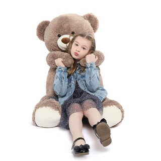 Foto 1 | Foto 1 | Peluche Teddy Bear Tezituor, Tamaño Grande, 100 Cm, Color Marrón - Venta Internacional.