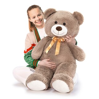 Foto 3 | Foto 3 | Peluche Teddy Bear Tezituor, Tamaño Grande, 100 Cm, Color Marrón - Venta Internacional.
