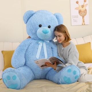 Foto 2 | Foto 2 | Oso De Peluche Gigante Tezituor, 150 Cm, De Peluche, Azul - Venta Internacional.