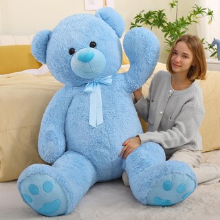 Foto 3 | Foto 3 | Oso De Peluche Gigante Tezituor, 150 Cm, De Peluche, Azul - Venta Internacional.