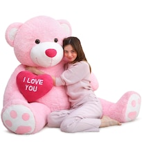 Peluche De Peluche Mao Golan, Tamaño Grande, 130 Cm, Con Texto «i Love You» - Venta Internacional.