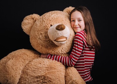 Foto 3 | Foto 3 | Peluche Gigante De Peluche Teddy Bear Hollyhome, 150 Cm, Color Marrón - Venta Internacional.