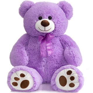 Foto 1 | Foto 1 | Oso De Peluche Gigante Hollyhome De 90 Cm, Color Morado - Venta Internacional.