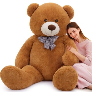 Foto 1 | Foto 1 | Oso De Peluche Mao Golan Giant De 180 Cm De Alto, Color Marrón Oscuro, De Peluche - Venta Internacional.