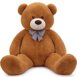 Foto 6 | Foto 6 | Oso De Peluche Mao Golan Giant De 180 Cm De Alto, Color Marrón Oscuro, De Peluche - Venta Internacional.