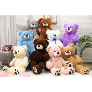 Foto 5 | Foto 5 | Peluche Con Forma De Oso De Peluche Hollyhome, 36 Pulgadas, Rosa - Venta Internacional.