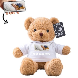 Foto 1 | Foto 1 | Peluche De San Valentín Personalizado Con Osito De Peluche, 30 Cm - Venta Internacional.