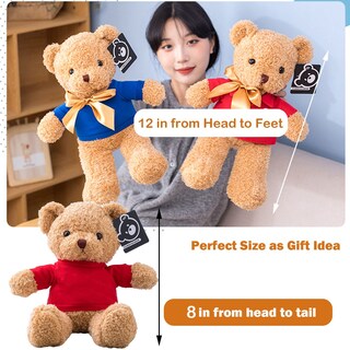 Foto 3 | Foto 3 | Peluche De San Valentín Personalizado Con Osito De Peluche, 30 Cm - Venta Internacional.