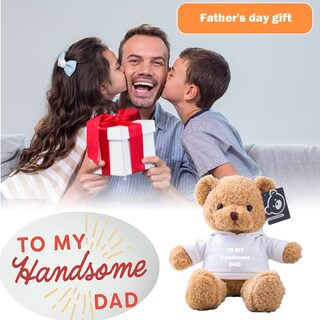 Foto 5 | Foto 5 | Peluche De San Valentín Personalizado Con Osito De Peluche, 30 Cm - Venta Internacional.