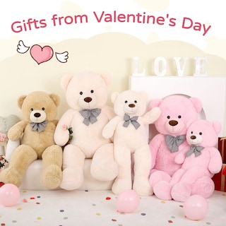 Foto 6 | Foto 6 | Oso De Peluche Mao Golan, Tamaño Grande, Marrón, 120 Cm - Venta Internacional.