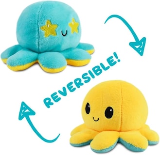 Foto 3 | Foto 3 | Plushie Teeturtle, El Pulpo Original Reversible Con Ojos Estrellados - Venta Internacional.