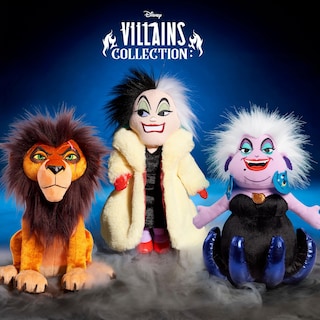 Foto 5 | Foto 5 | Peluche De Just Play Disney Villains Cruella De Vil, 33 Cm - Venta Internacional.