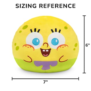 Foto 4 | Foto 4 | Pantalones Cuadrados De Peluche Con Forma De Tortuga Y Bob Esponja, 6, Reversibles, 15 Cm - Venta Internacional.