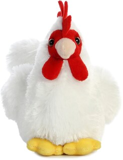 Foto 2 | Foto 2 | Pollo Mini Flopsie™ Con Forma De Animal De Peluche Aurora , 20 Cm - Venta Internacional.