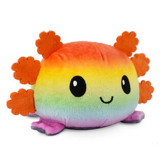 Foto 1 | Foto 1 | Plushie Teeturtle The Original Reversible Axolotl Grey + Rainbow - Venta Internacional.
