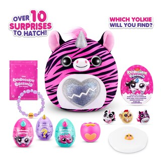 Foto 2 | Foto 2 | Peluche Rainbocorns Eggzania Mini Mania Zebra Para Niñas - Venta Internacional.