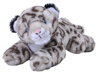 Foto 1 | Foto 1 | Animal De Peluche Wild Republic Ecokins, Minileopardo De Las Nieves, 20 Cm - Venta Internacional.