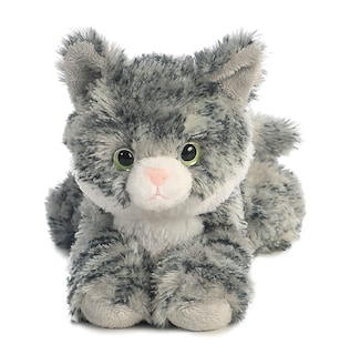 Foto 3 | Foto 3 | Animal De Peluche Aurora Adorable Miniflopsie™ Lily™, Gris, 20 Cm - Venta Internacional.