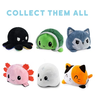 Foto 5 | Foto 5 | Peluche Teeturtle Reversible Wolf Galactic Purple - Venta Internacional.