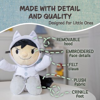 Foto 3 | Foto 3 | Animal De Peluche Preferido Para Niños Donde Los Animales Salvajes Miden Un Máximo De 14 Cm - Venta Internacional.