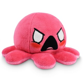Foto 1 | Foto 1 | Peluche Teeturtle Reversible Octopus Angry Light Pink + Furious Pink - Venta Internacional.