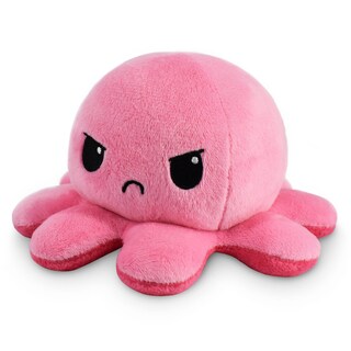 Foto 2 | Foto 2 | Peluche Teeturtle Reversible Octopus Angry Light Pink + Furious Pink - Venta Internacional.