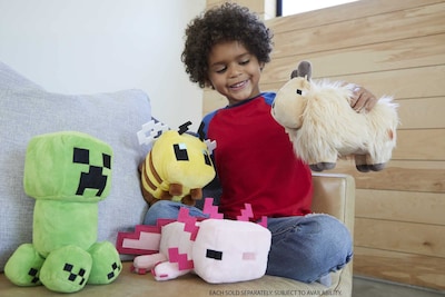Foto 2 | Foto 2 | Peluche Mattel Minecraft Basic Bee De 20 Cm De Peluche - Venta Internacional.