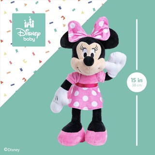 Foto 5 | Foto 5 | Vestido Rosa De Minnie Mouse De Peluche De Disney De 15,5 Cm 2018 Con Etiqueta Colgante - Venta Internacional.