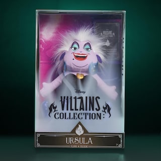 Foto 3 | Foto 3 | Peluche Just Play Disney Villains Ursula, 33 Cm, Niños A Partir De 3 Años - Venta Internacional.
