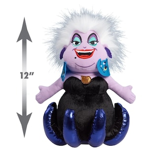 Foto 4 | Foto 4 | Peluche Just Play Disney Villains Ursula, 33 Cm, Niños A Partir De 3 Años - Venta Internacional.