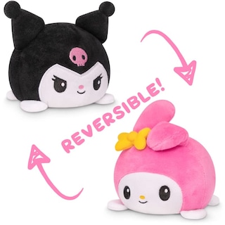 Foto 3 | Foto 3 | Peluche Teeturtle My Melody + Kuromi Reversible Sanrio - Venta Internacional.