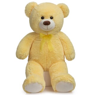 Foto 4 | Foto 4 | Oso De Peluche Hollyhome De Peluche De 36 Pulgadas Para Niños, Amarillo - Venta Internacional.