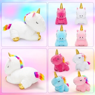 Foto 4 | Foto 4 | Mamá Unicornio De Peluche Con 4 Unicornios Bebés Para Niñas Mayores De 3 Años - Venta Internacional.