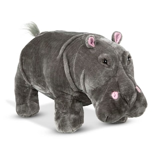 Foto 6 | Foto 6 | Peluche Melissa & Doug, Hipopótamo Gigante, 66 Cm - Venta Internacional.