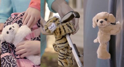 Foto 4 | Foto 4 | Juguete De Peluche Wild Republic Huggers Jirafa Con Brazalete De 20 Cm - Venta Internacional.