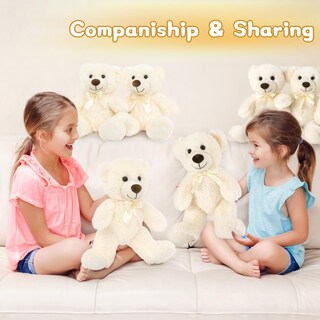 Foto 2 | Foto 2 | Teddy Bear Morismos, Paquete De 6 Unidades, 14 Pulgadas, A Granel, Para Baby Shower Para Niños - Venta Internacional.