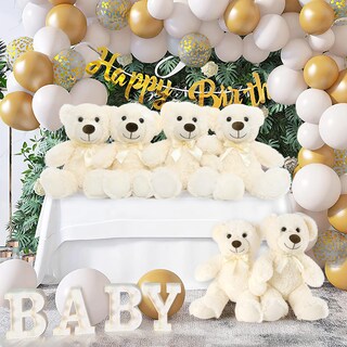 Foto 5 | Foto 5 | Teddy Bear Morismos, Paquete De 6 Unidades, 14 Pulgadas, A Granel, Para Baby Shower Para Niños - Venta Internacional.